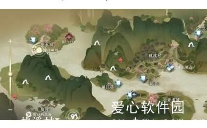 逆水寒手游桃溪村穿山石道在哪